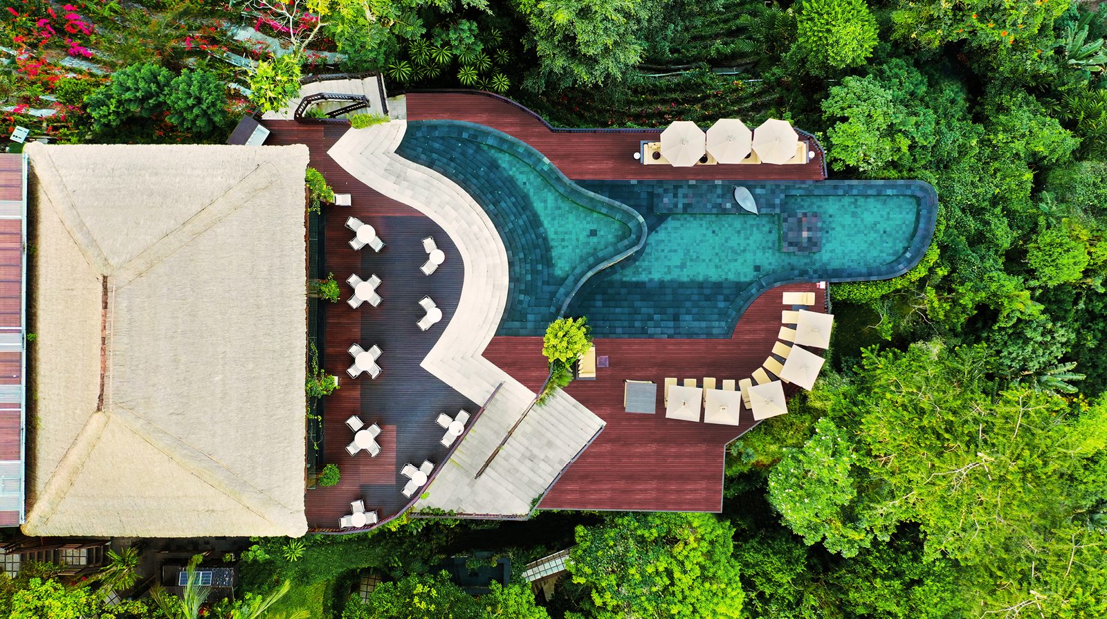Hanging Gardens of Bali exterior view