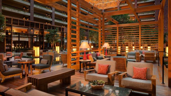 Hilton Anatole interior