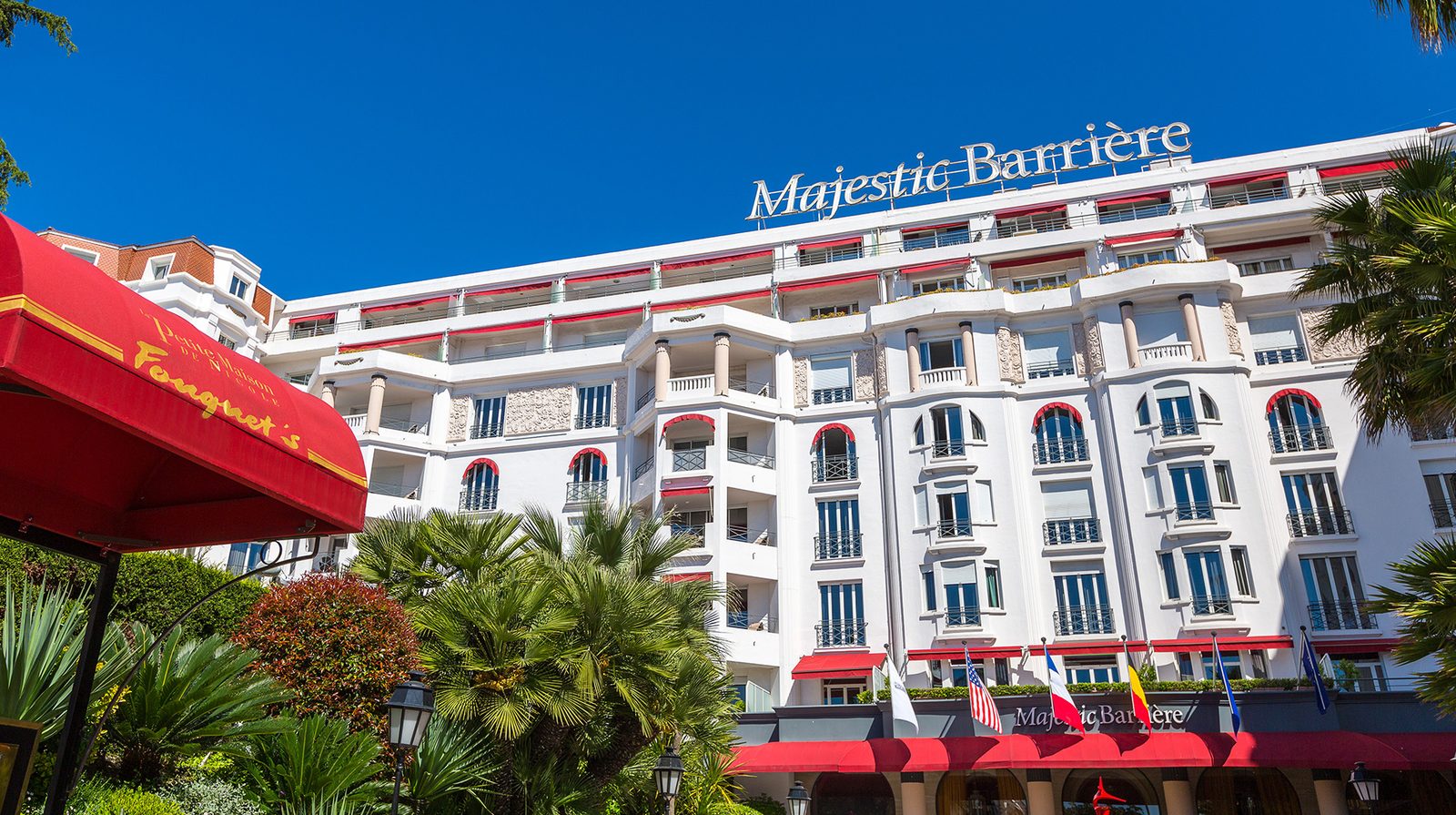 Hôtel Barrière Le Majestic exterior view