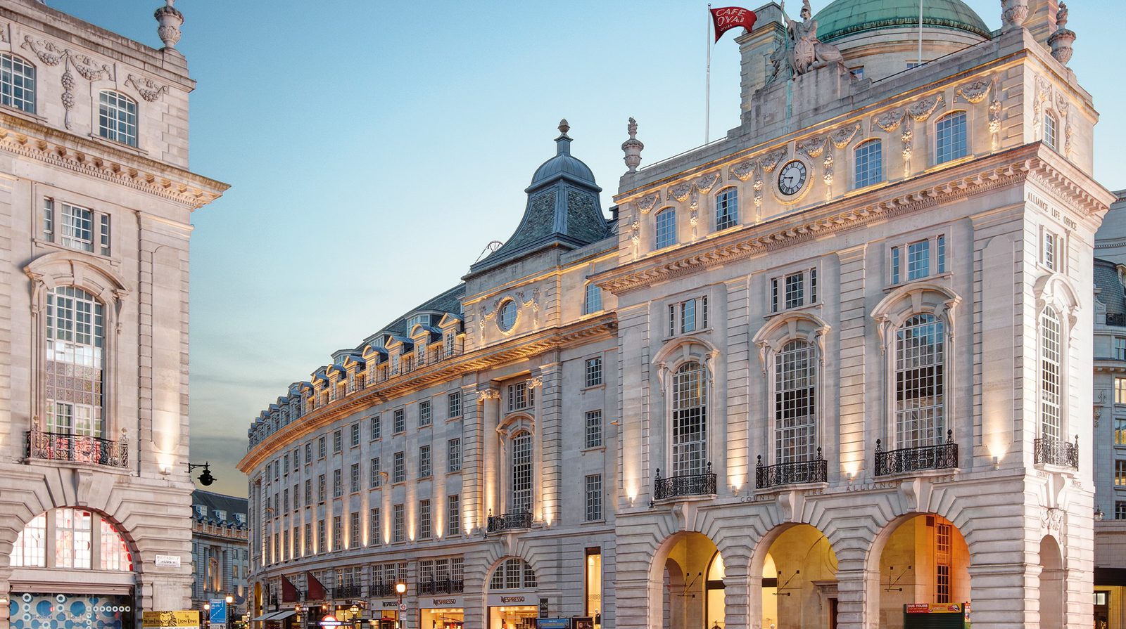 Hotel Café Royal exterior view