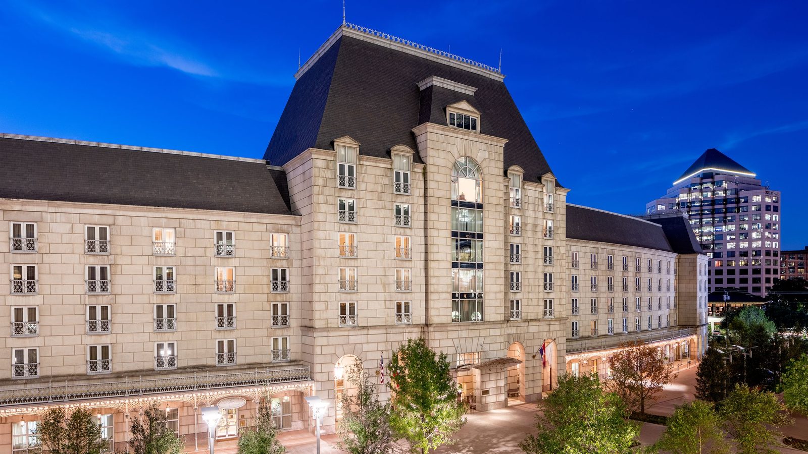 Hotel Crescent Court exterior view