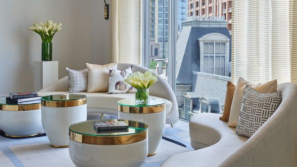 Hotel Crescent Court interior