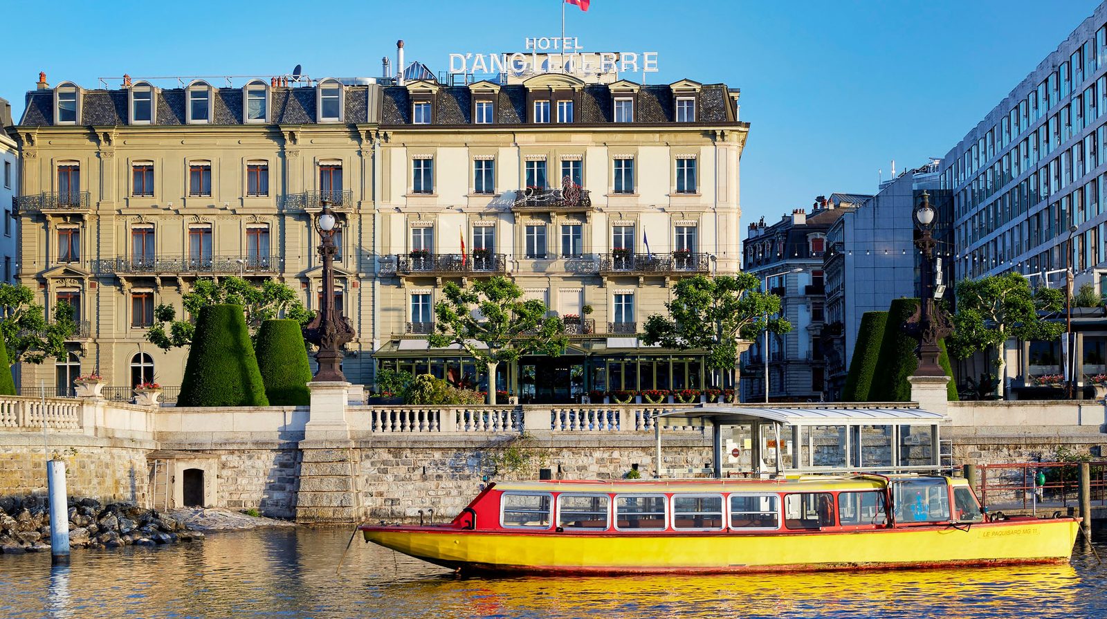 Hotel d'Angleterre exterior view