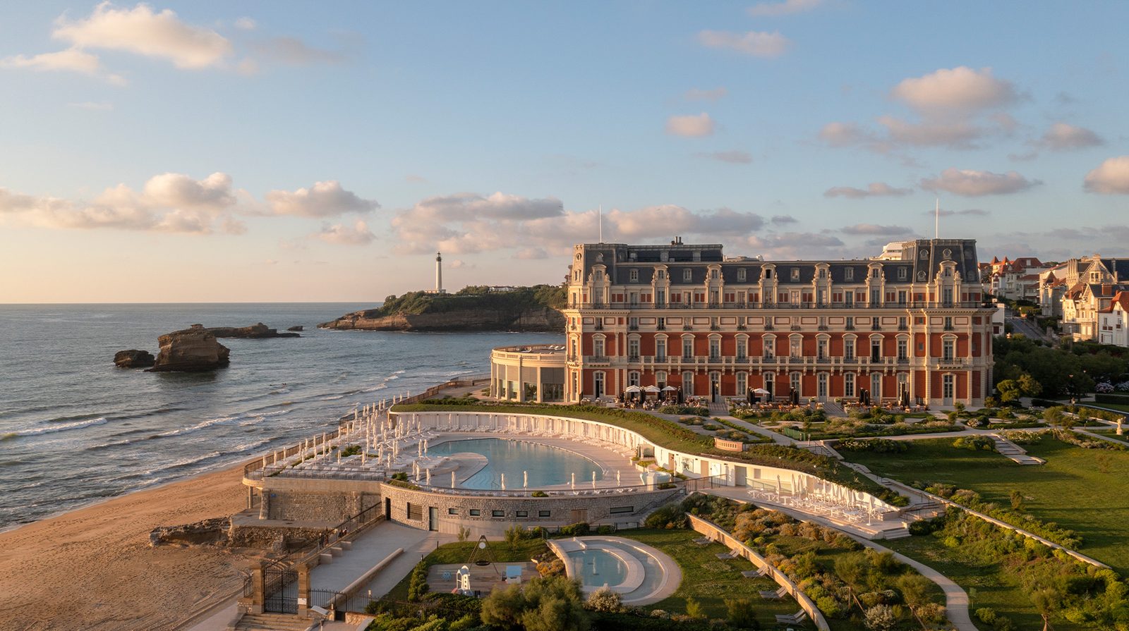Hôtel du Palais, Biarritz exterior view