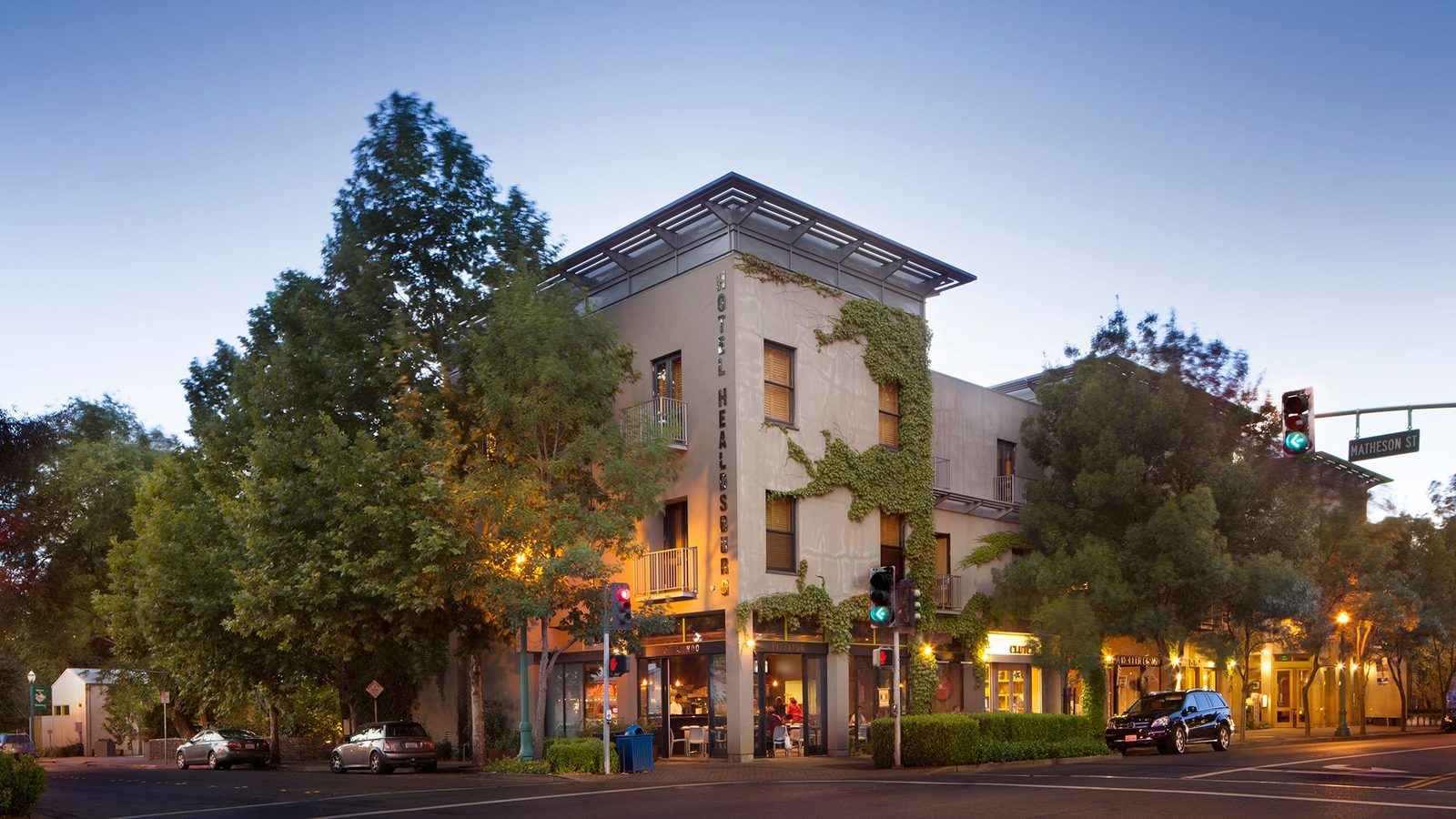 Hotel Healdsburg exterior view