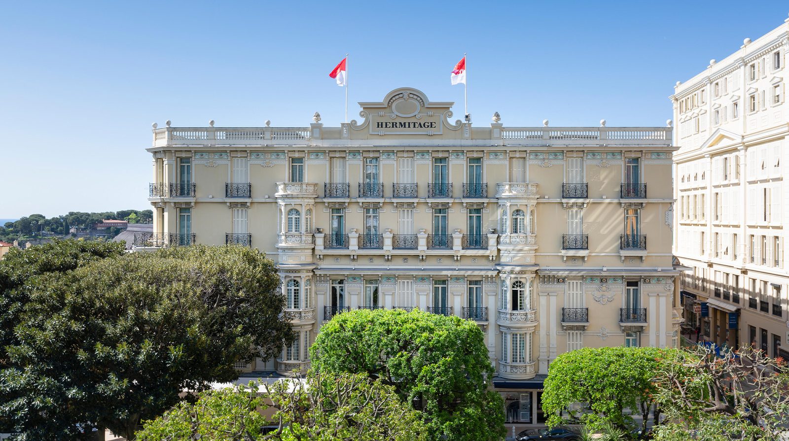 Hôtel Hermitage Monte-Carlo exterior view