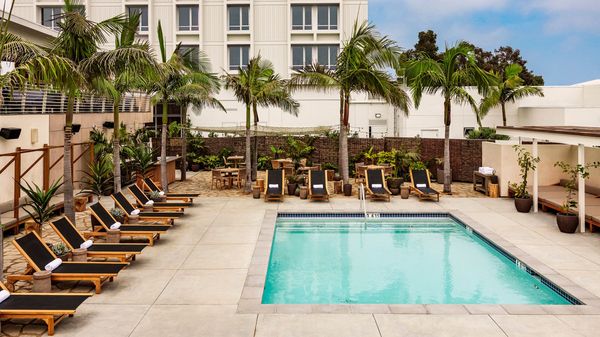 Hotel June West LA interior
