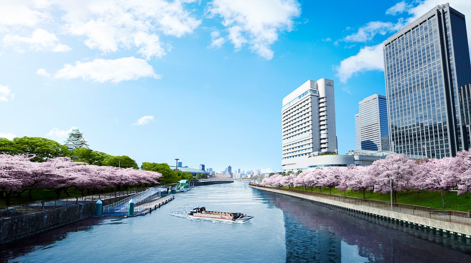 Hotel New Otani Osaka exterior view