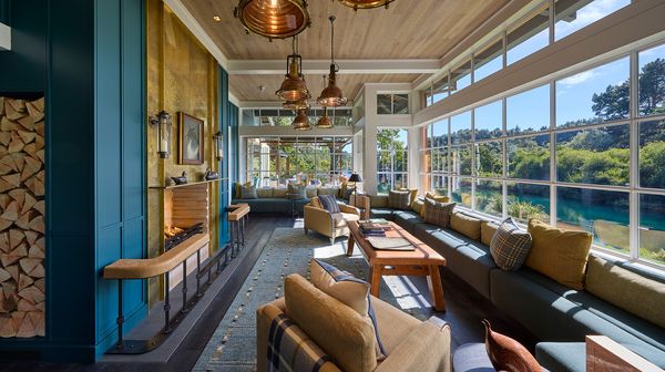 Huka Lodge interior