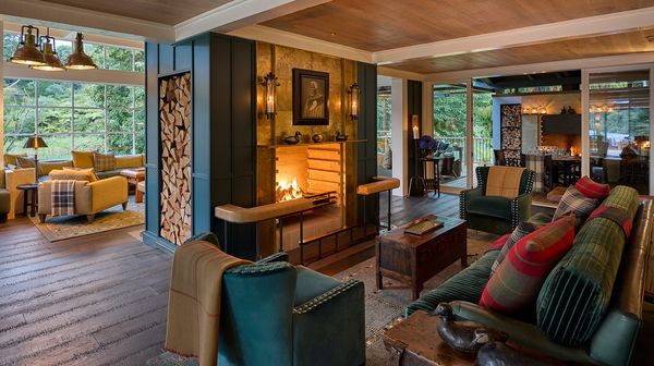Huka Lodge interior