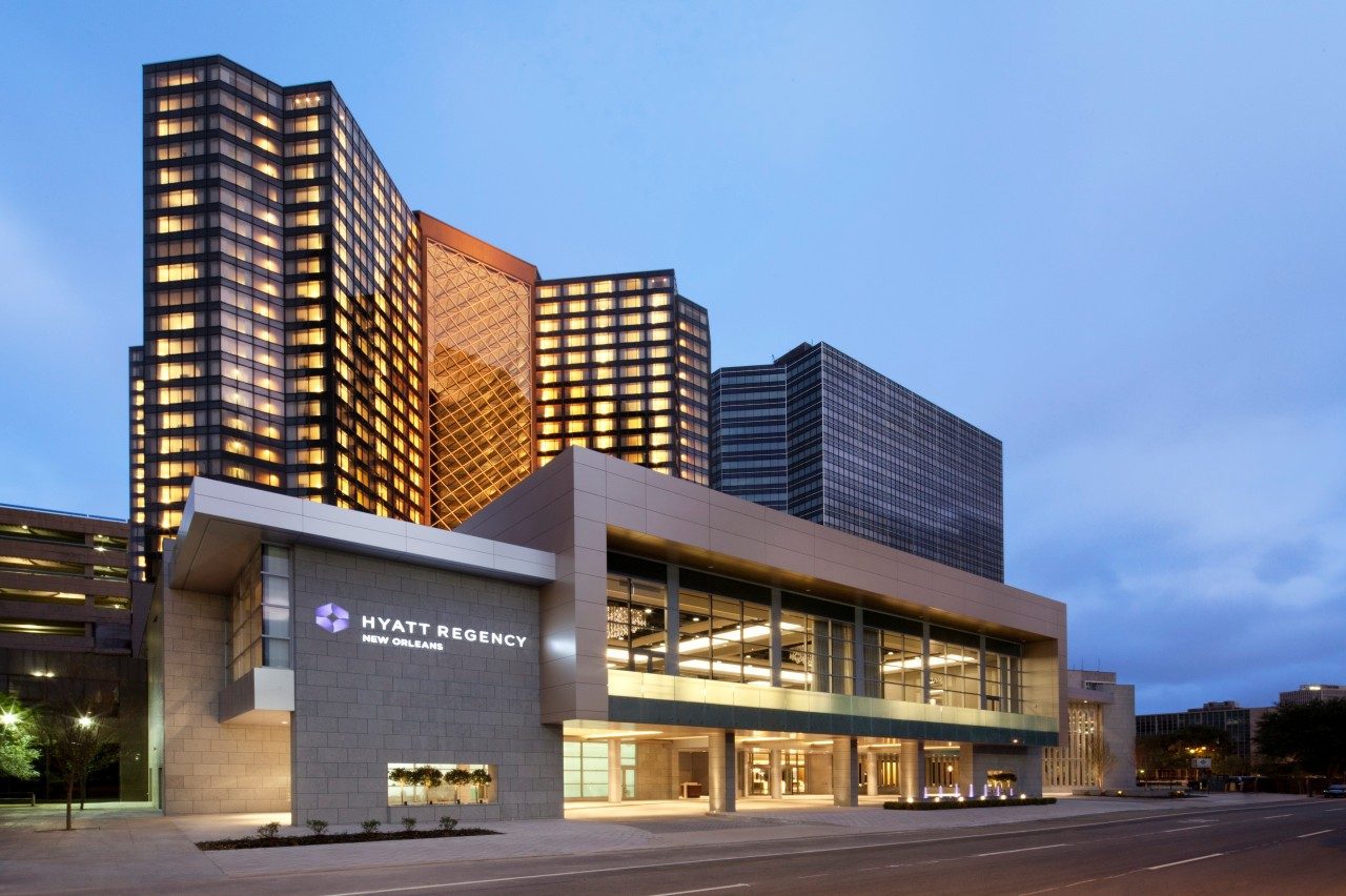 Hyatt Regency New Orleans exterior view