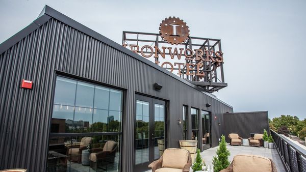 Ironworks Hotel Indy interior