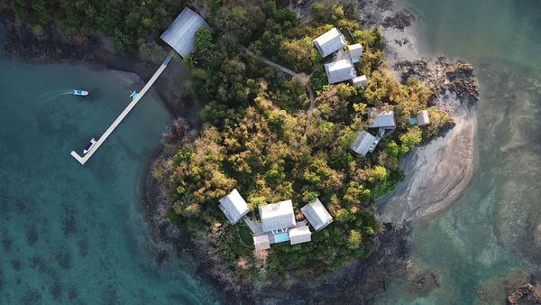 Islas Secas interior