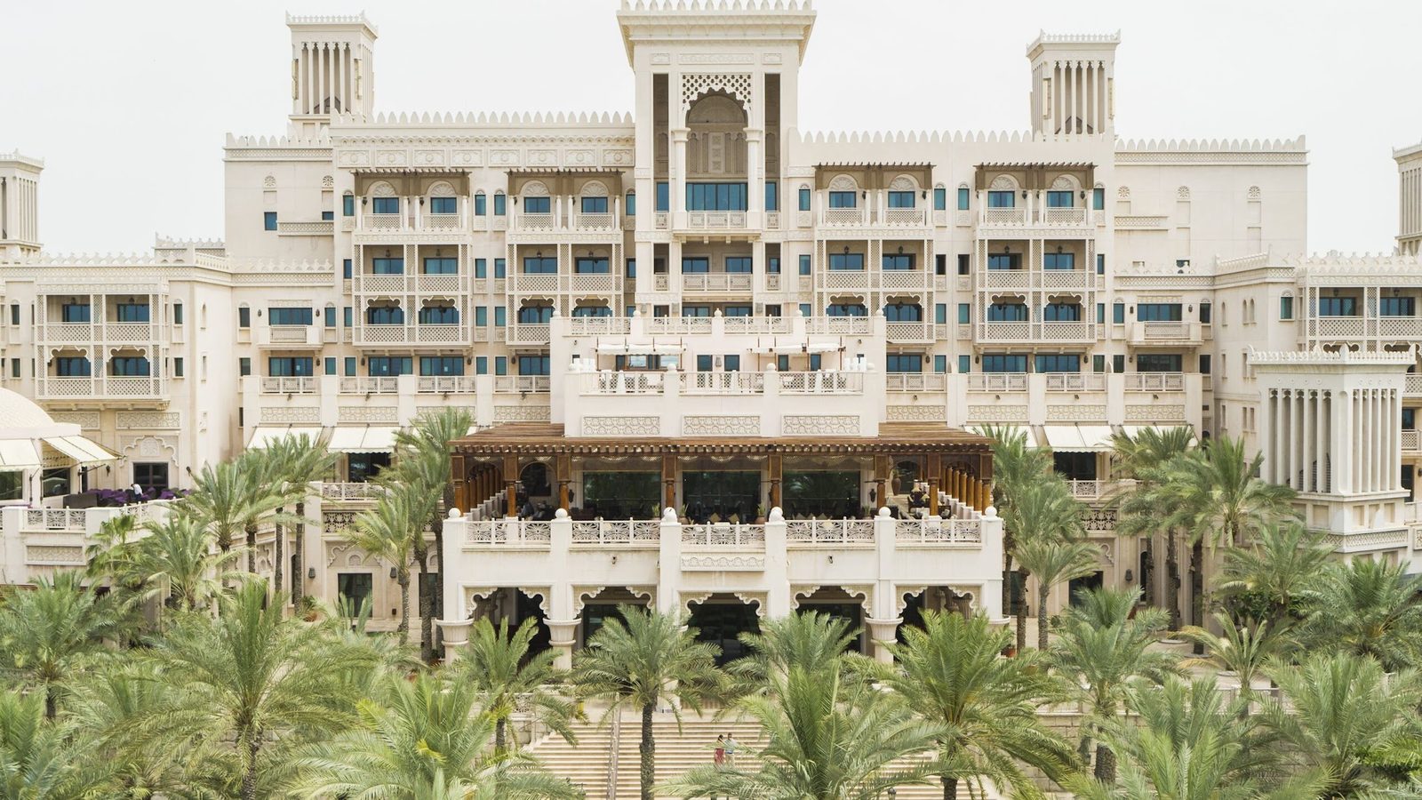 Jumeirah Al Qasr in Dubai exterior view