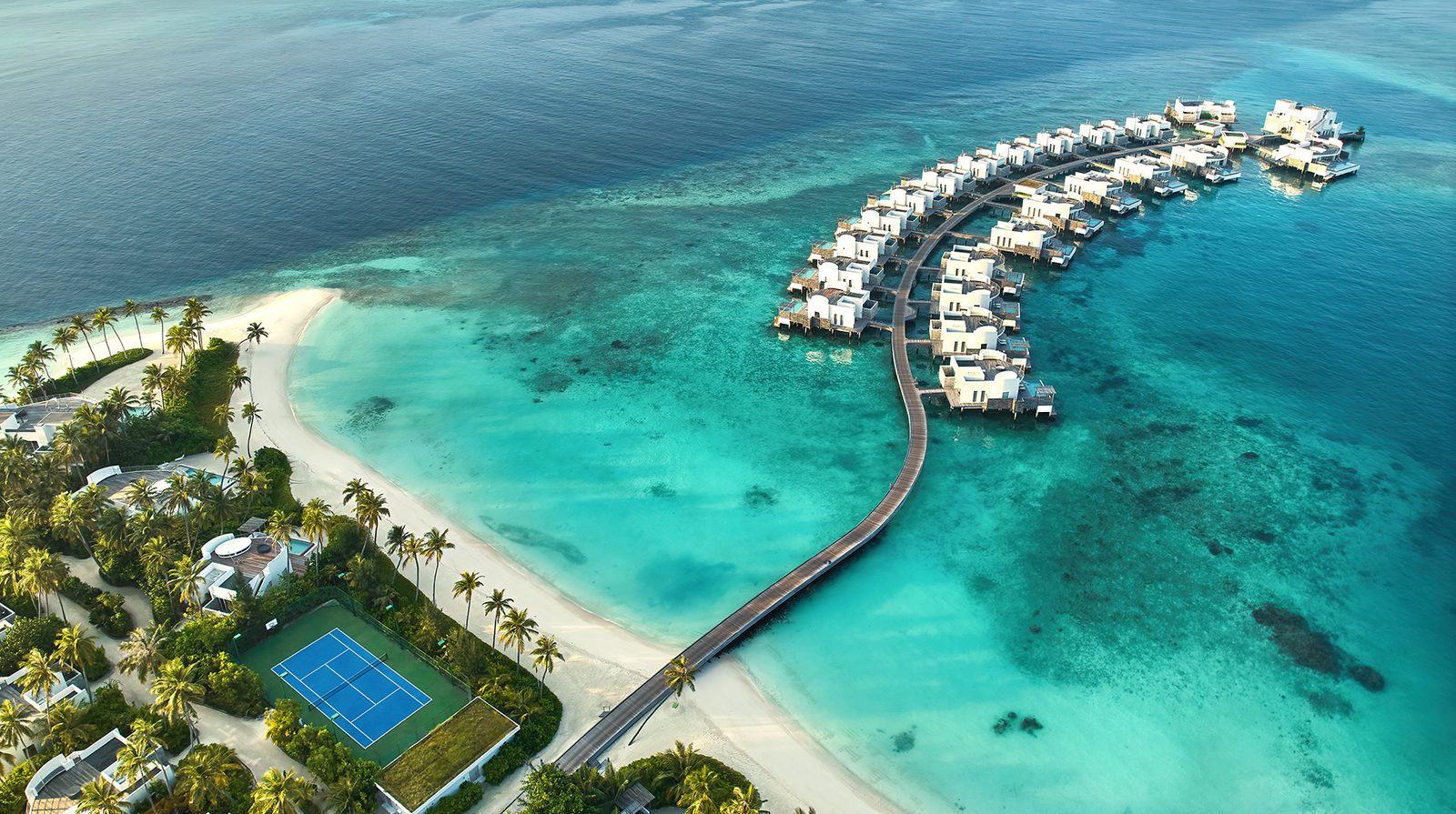 Jumeirah Maldives Olhahali Island exterior view