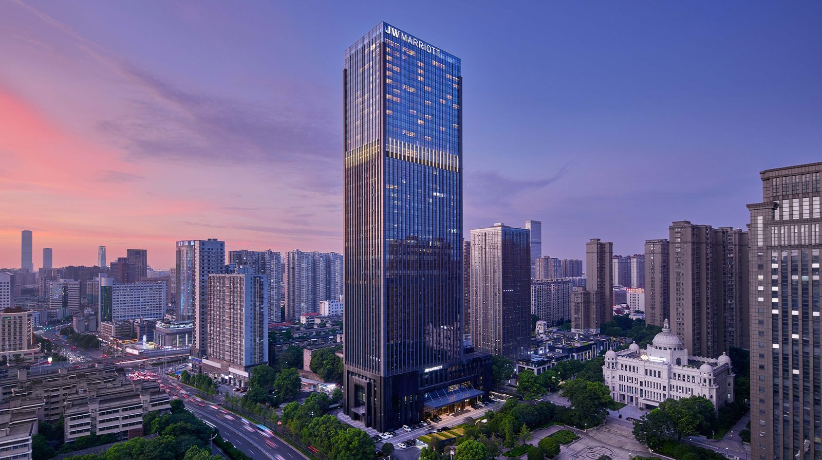 JW Marriott Hotel Changsha exterior view