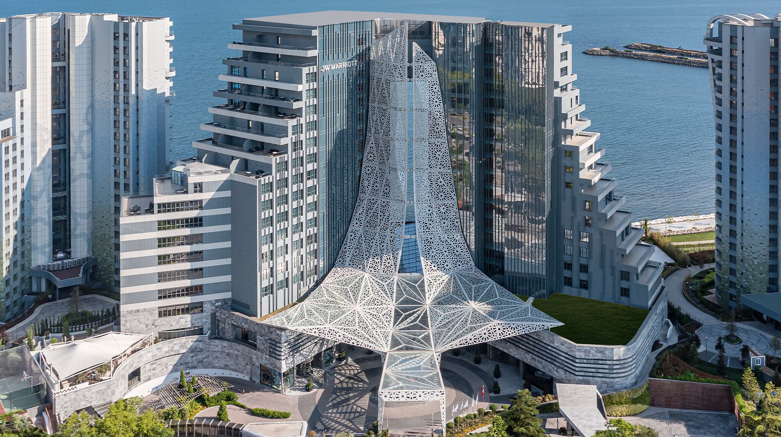 JW Marriott Hotel Istanbul Marmara Sea exterior view