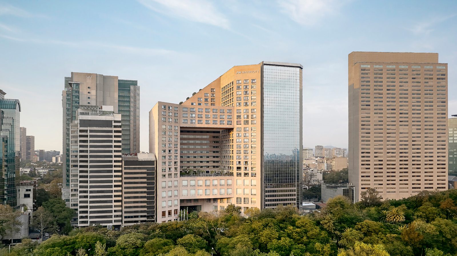 JW Marriott Hotel Mexico City Polanco exterior view