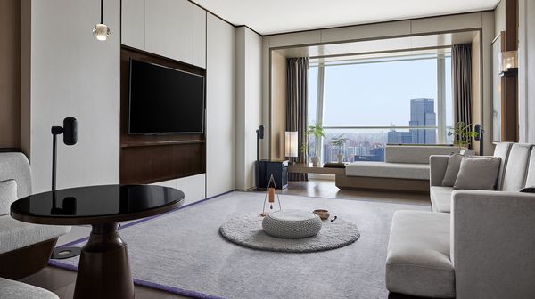 JW Marriott Marquis Hotel Shanghai Pudong interior