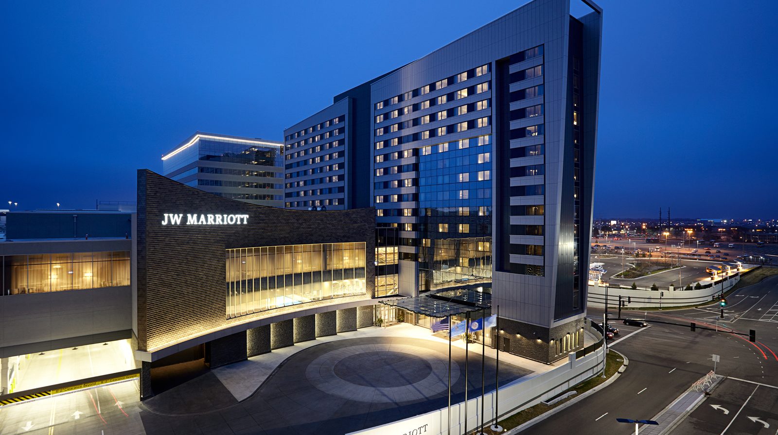 JW Marriott Minneapolis Mall of America exterior view