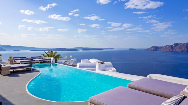 Katikies Santorini interior