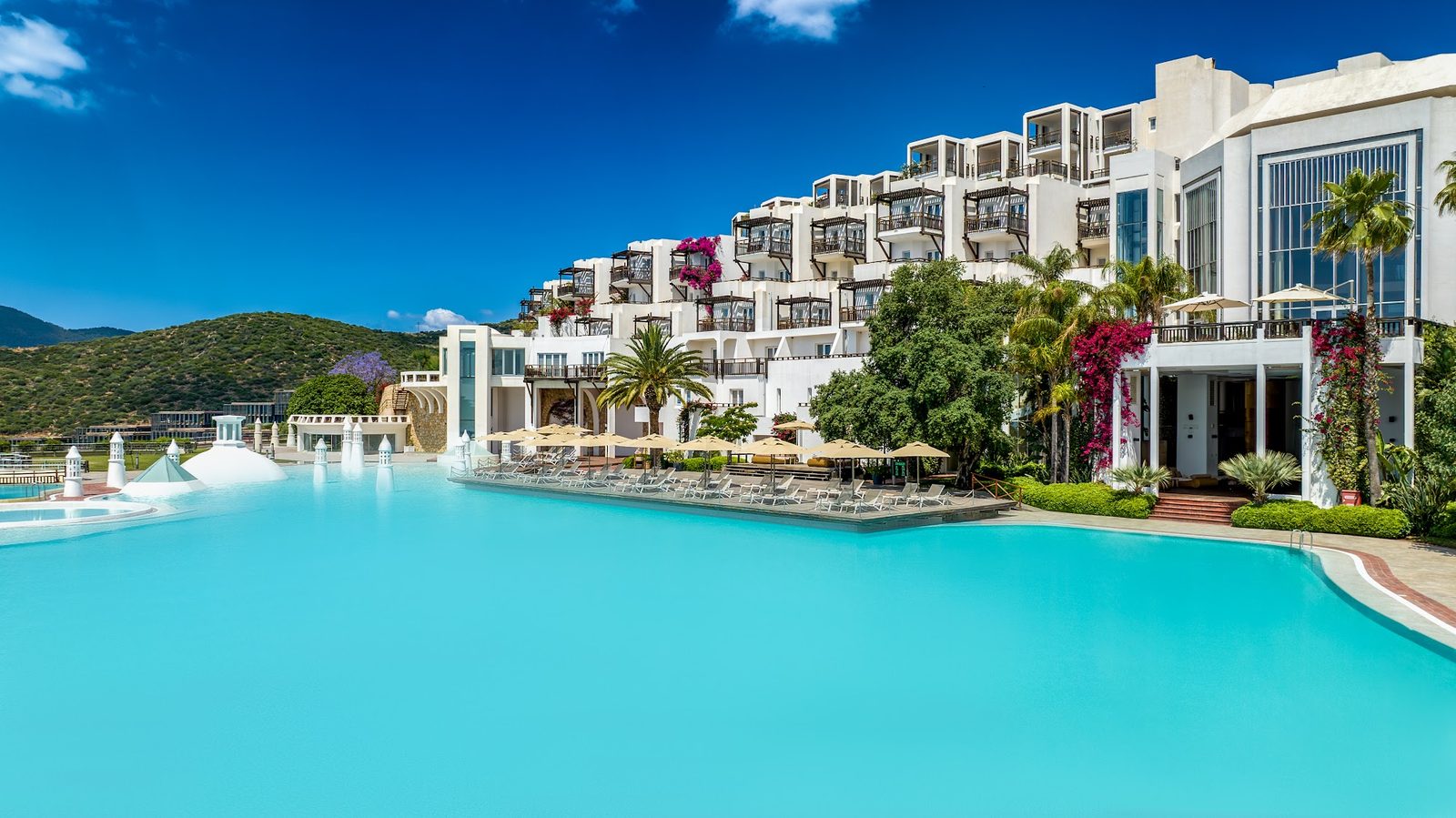 Kempinski Hotel Barbaros Bay Bodrum exterior view