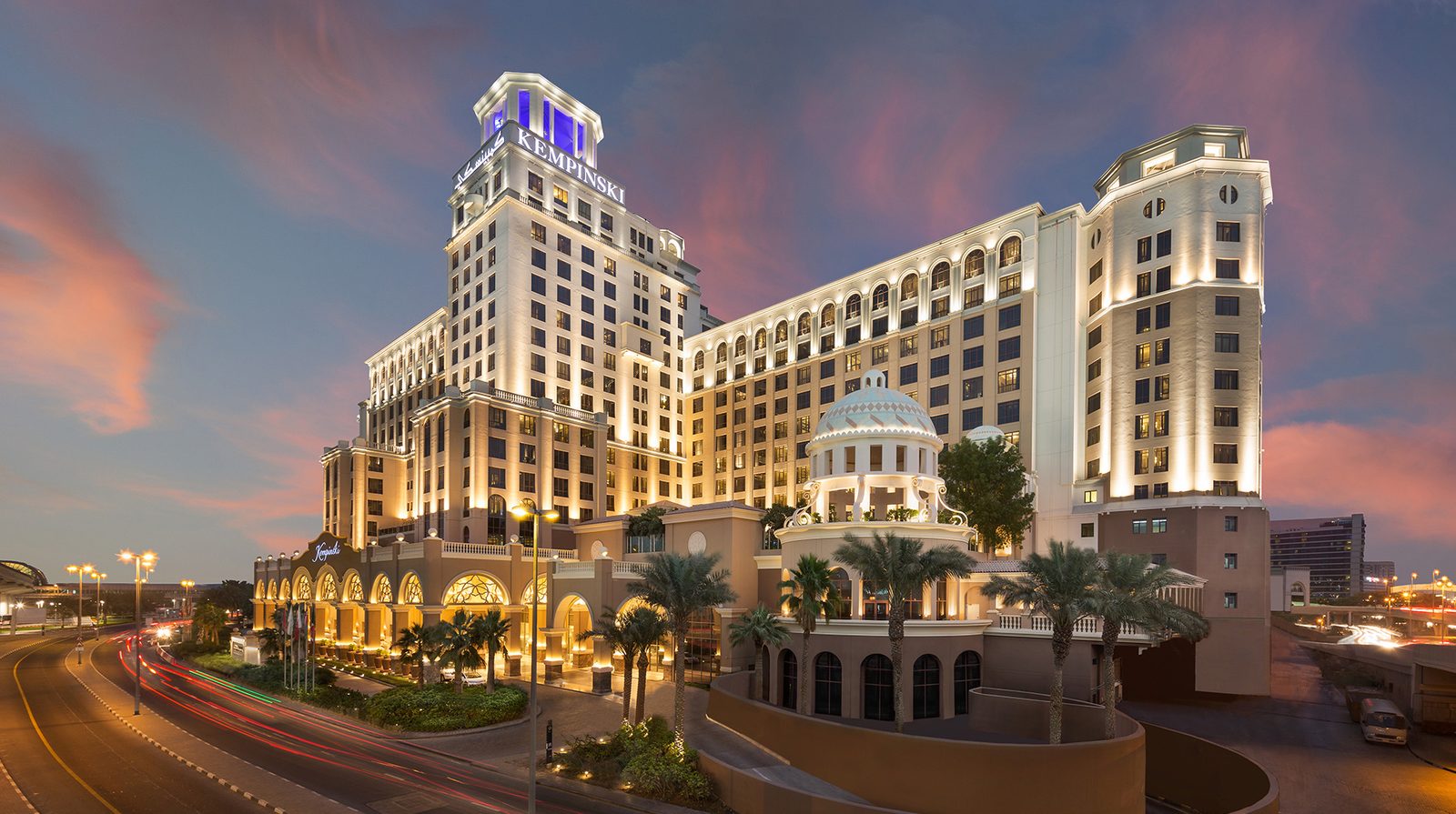 Kempinski Hotel Mall of the Emirates exterior view
