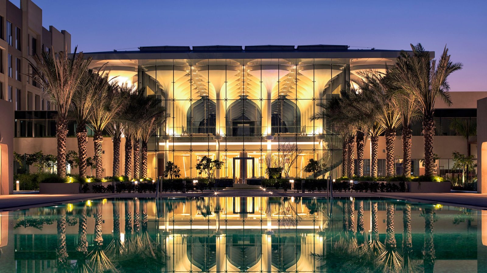 Kempinski Hotel Muscat exterior view