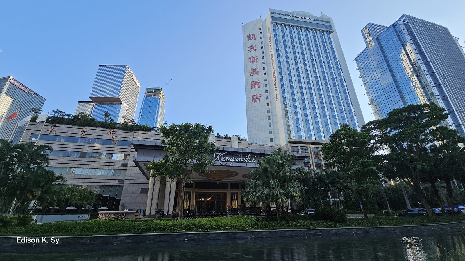 Kempinski Hotel Shenzhen exterior view