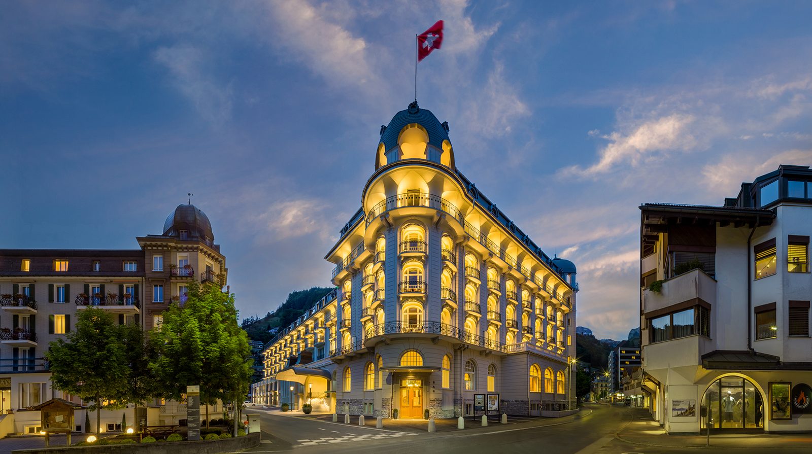 Kempinski Palace Engelberg exterior view