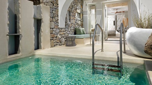 Kove Mykonos, a Myconian Collection Hotel interior