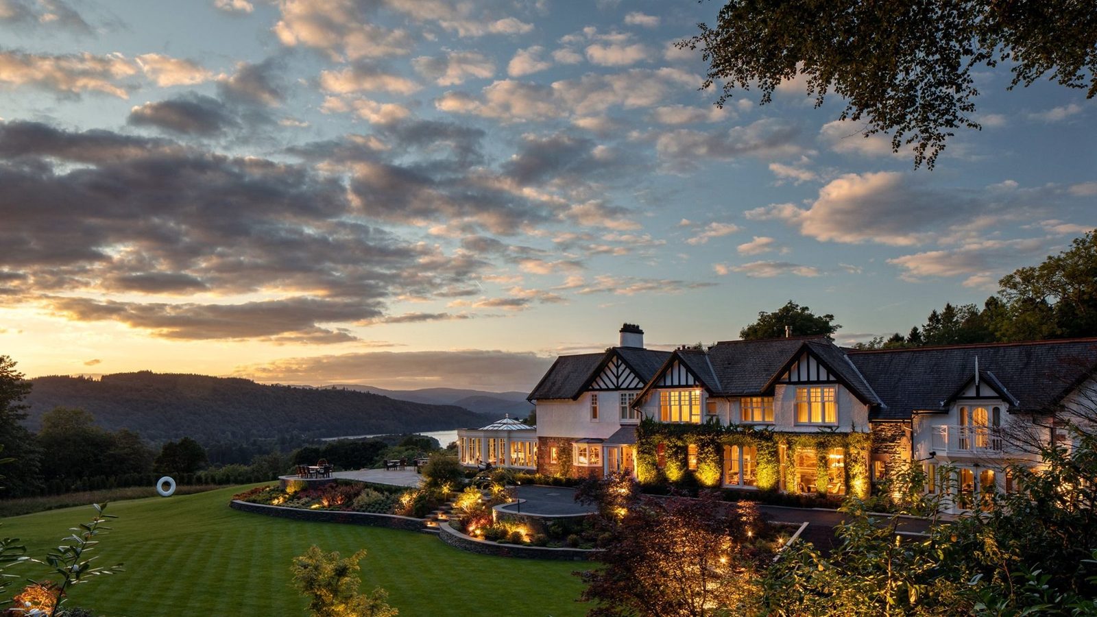 Linthwaite House exterior view