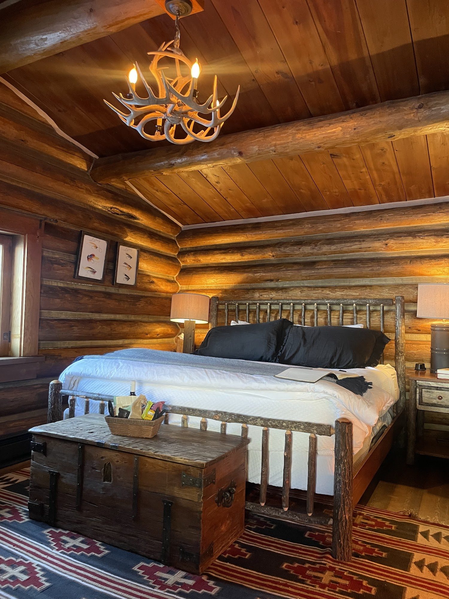 Lone Mountain Ranch interior
