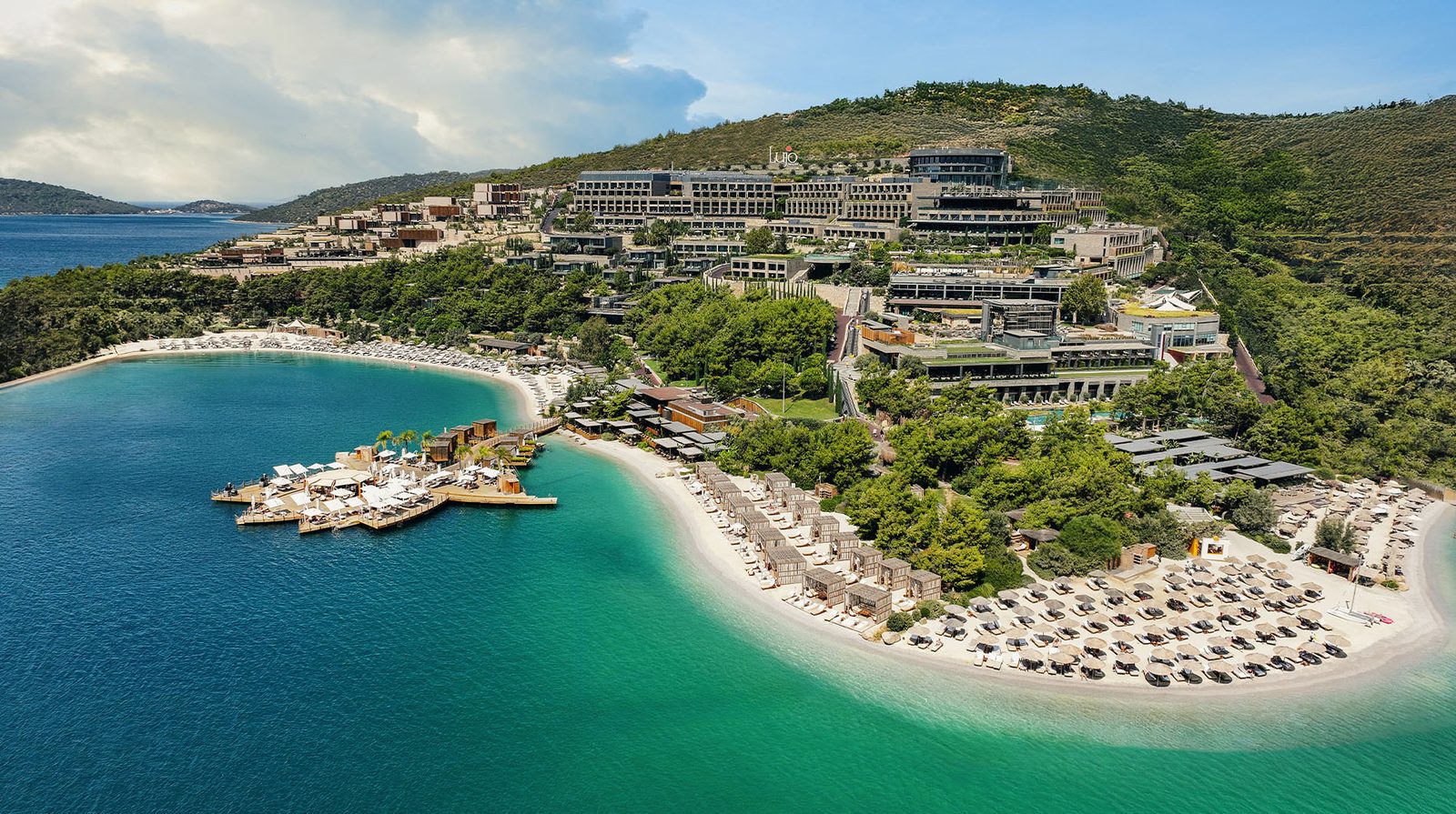 Lujo Hotel Bodrum exterior view