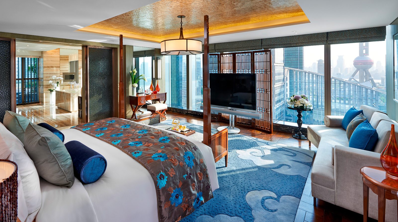 Mandarin Oriental Pudong, Shanghai exterior view