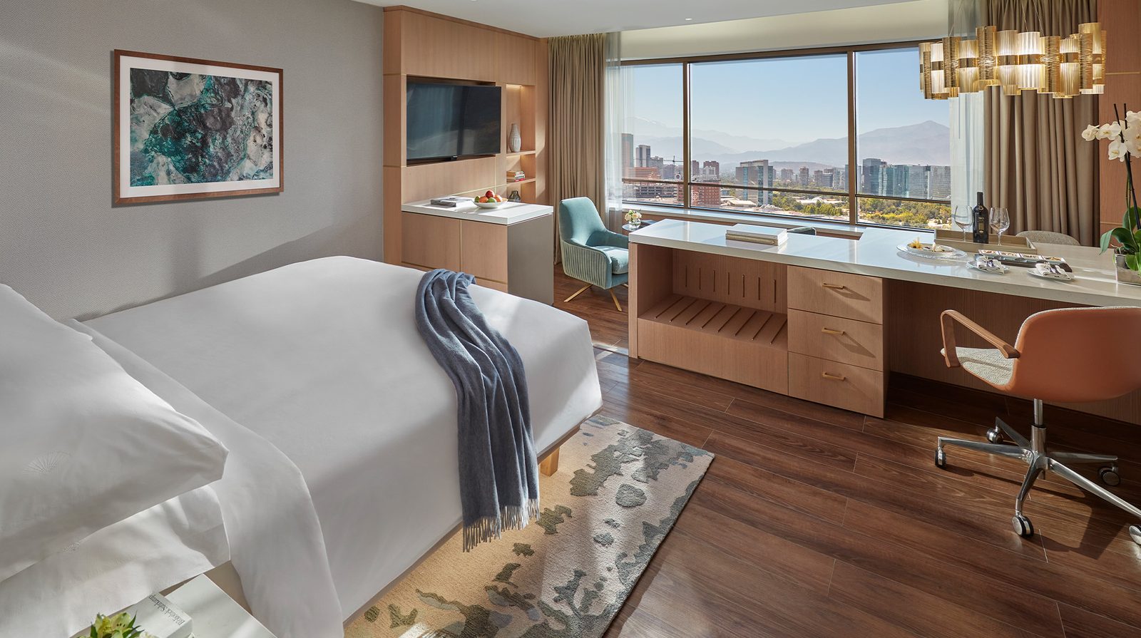 Mandarin Oriental, Santiago exterior view