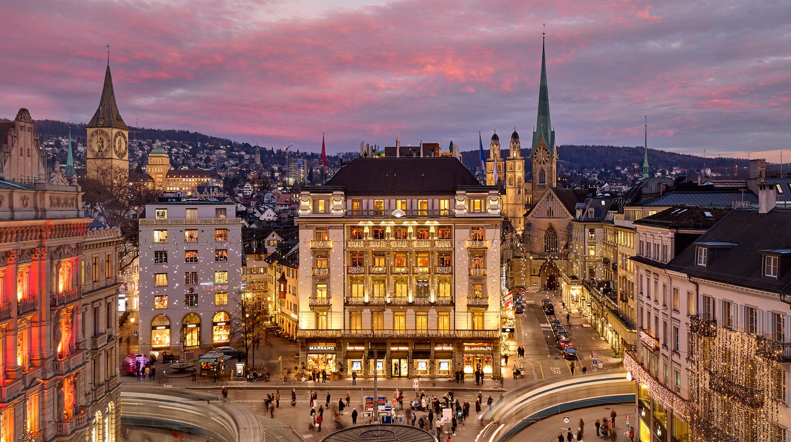 Mandarin Oriental Savoy, Zurich exterior view