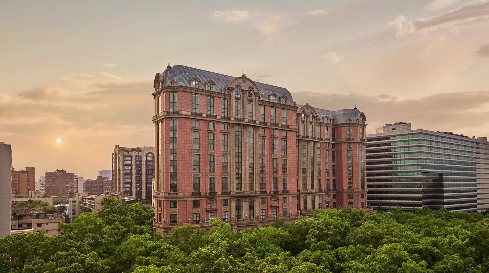 Mandarin Oriental, Taipei exterior view