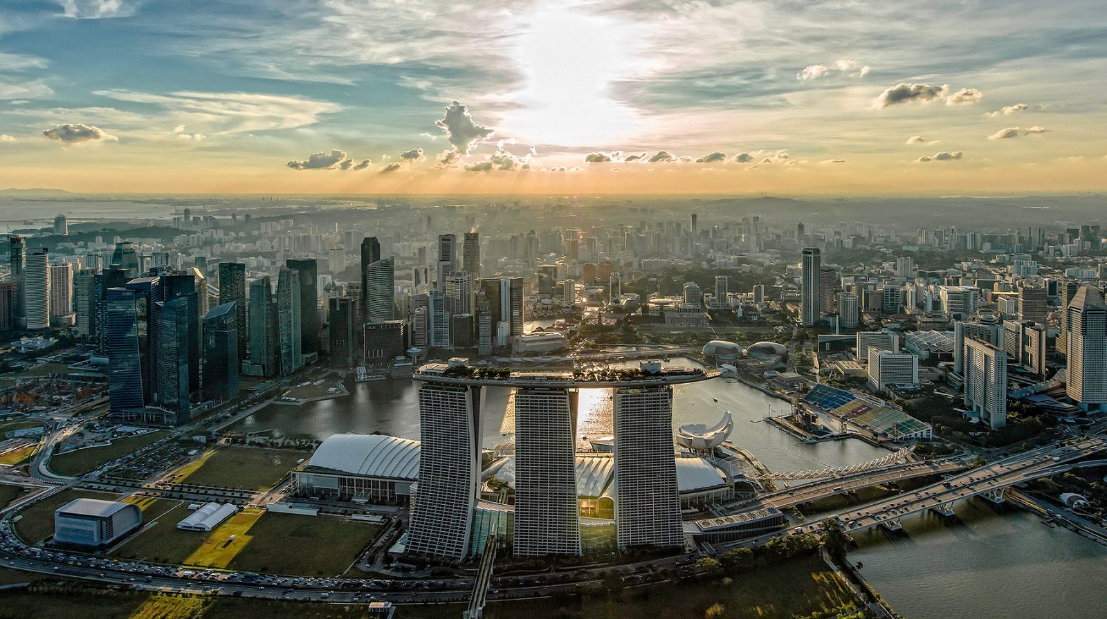 Marina Bay Sands exterior view