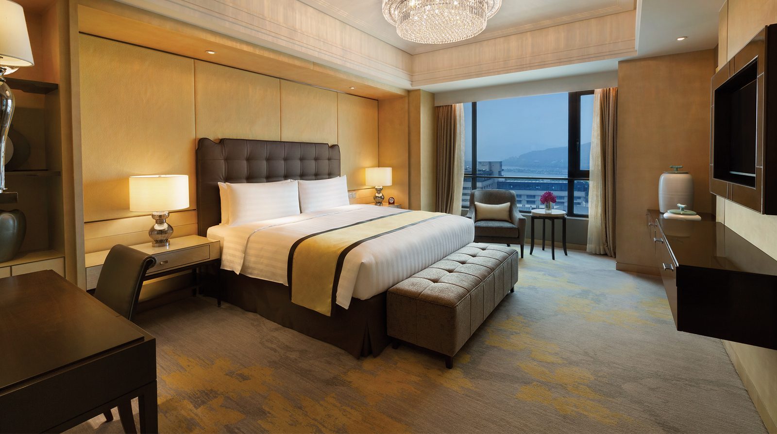 Midtown Shangri-La, Hangzhou exterior view
