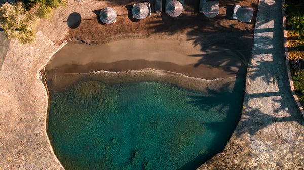 Minos Beach Art Hotel interior