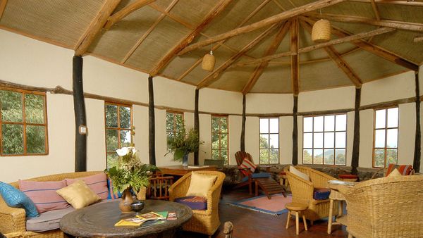 Mount Gahinga Lodge interior