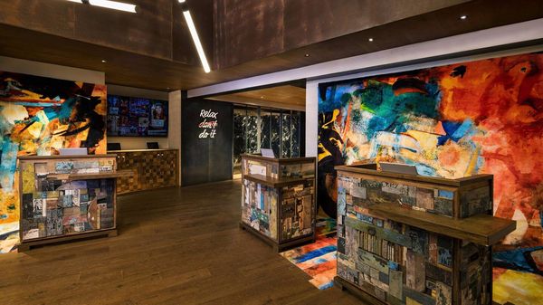 Moxy NYC East Village interior
