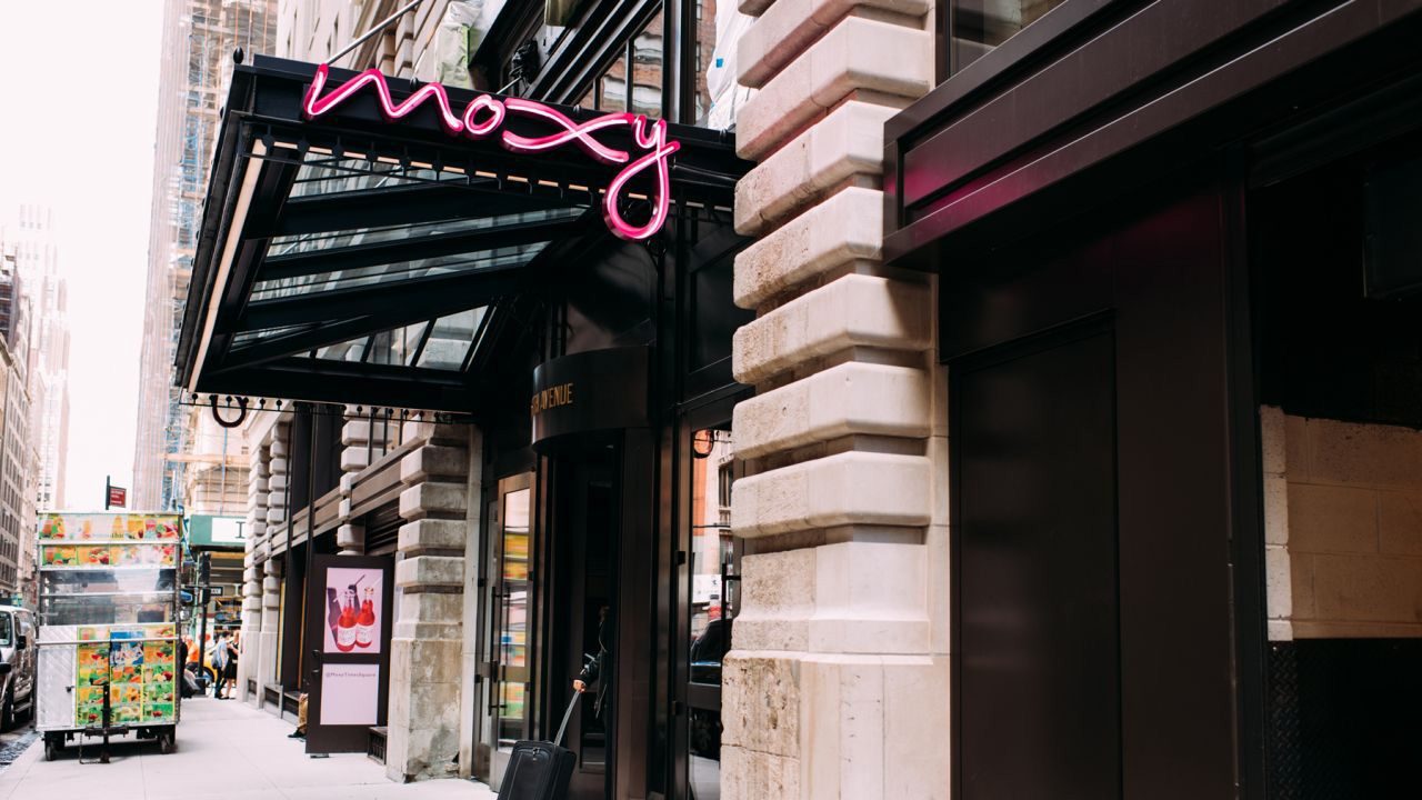 Moxy NYC Times Square exterior view