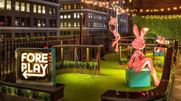 Moxy NYC Times Square interior