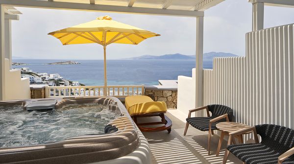 Myconian Korali Relais & Chateaux Hotel interior