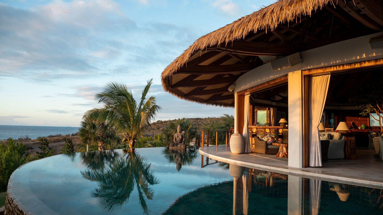 Necker Island exterior view