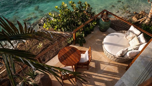 Necker Island interior
