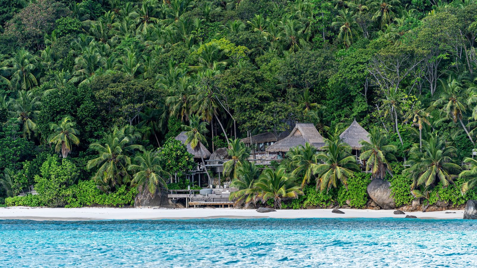 North Island, a Luxury Collection Resort, Seychelles exterior view