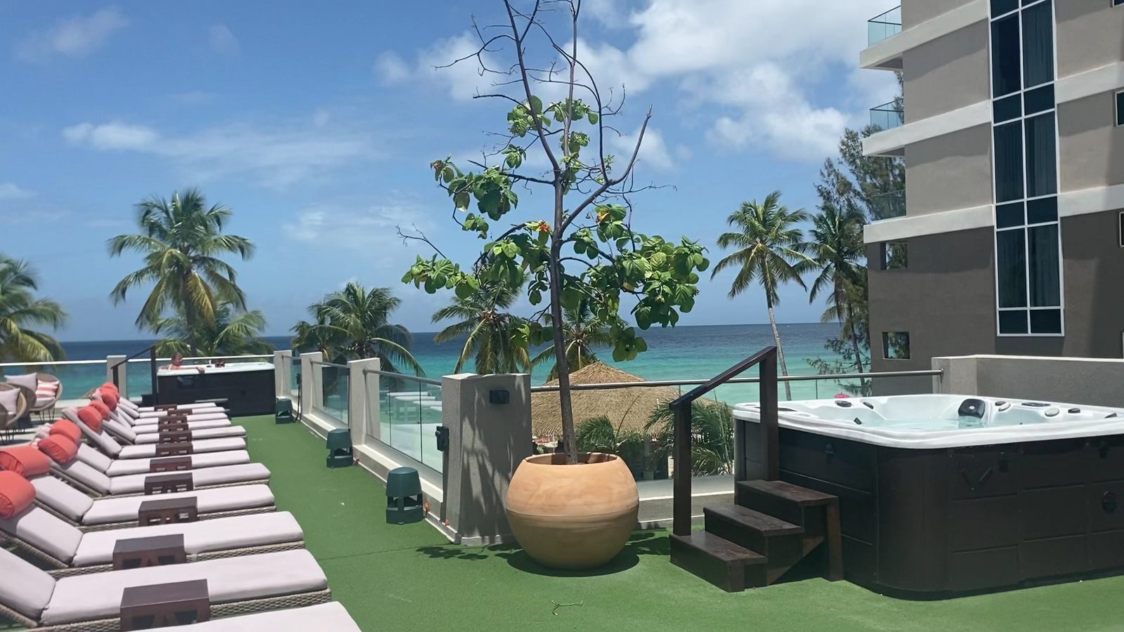 O2 Beach Club & Spa exterior view